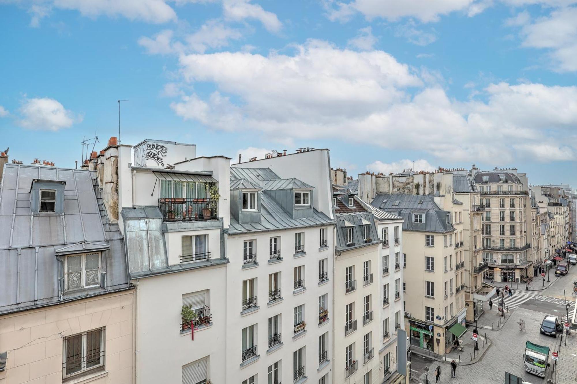 Pretty Parisian Penthouse Apartamento *