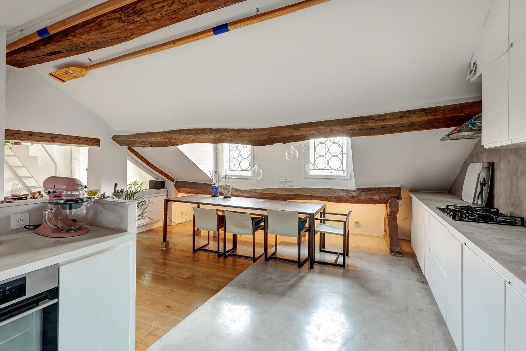 Pretty Parisian Penthouse Apartamento *
