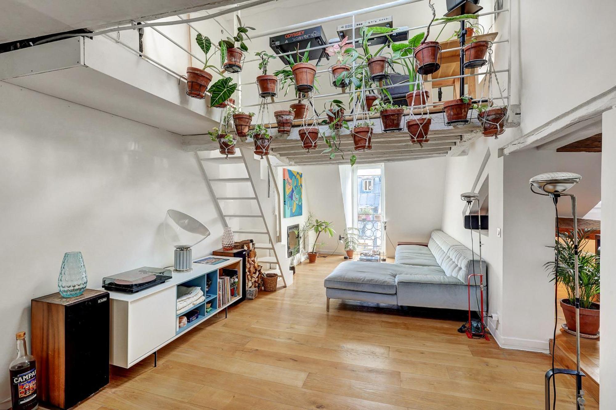 Pretty Parisian Penthouse Apartamento